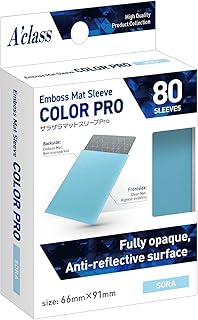 ザラザラマットスリーブPro ソラ 80枚（66×91mm）